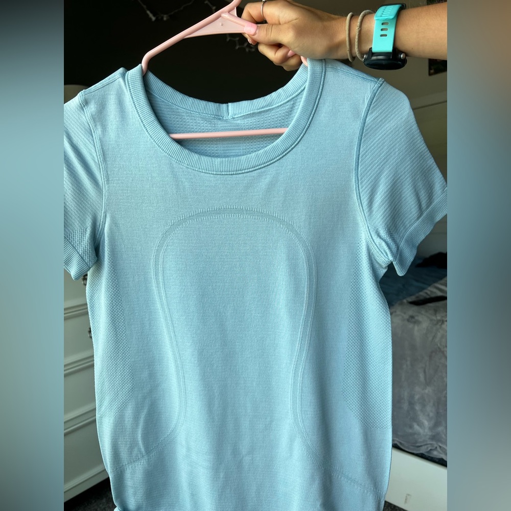 Baby Blue lulu shirt